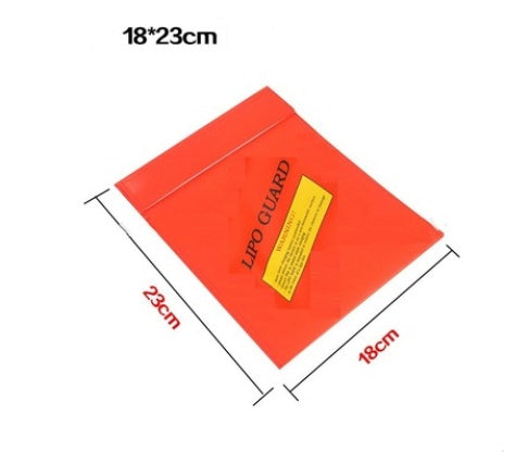 JMT-611658 Fireproof Li-Po Battery Safety Storage Bag - 700°C Heat Resistant Protection