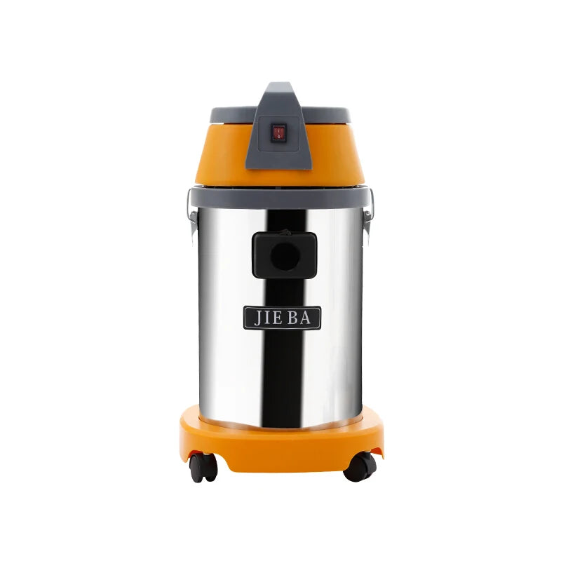 JMT-611786 30L Wet/Dry Vacuum Cleaner with Stainless Steel Tank and Straight Tube Design