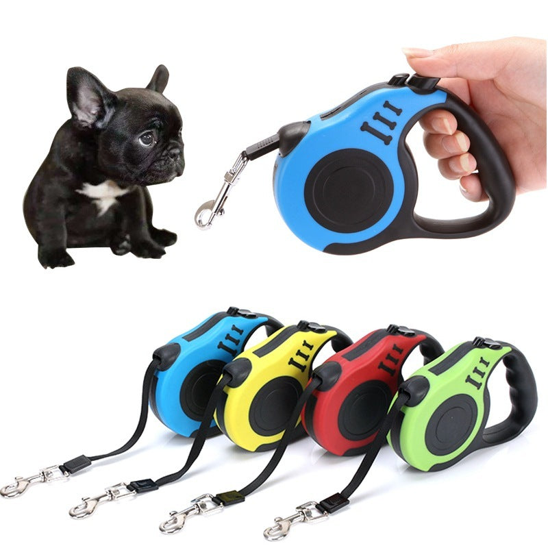 JMT-611978 Automatic Telescopic Pet Traction Leash with One-Handed Brake System