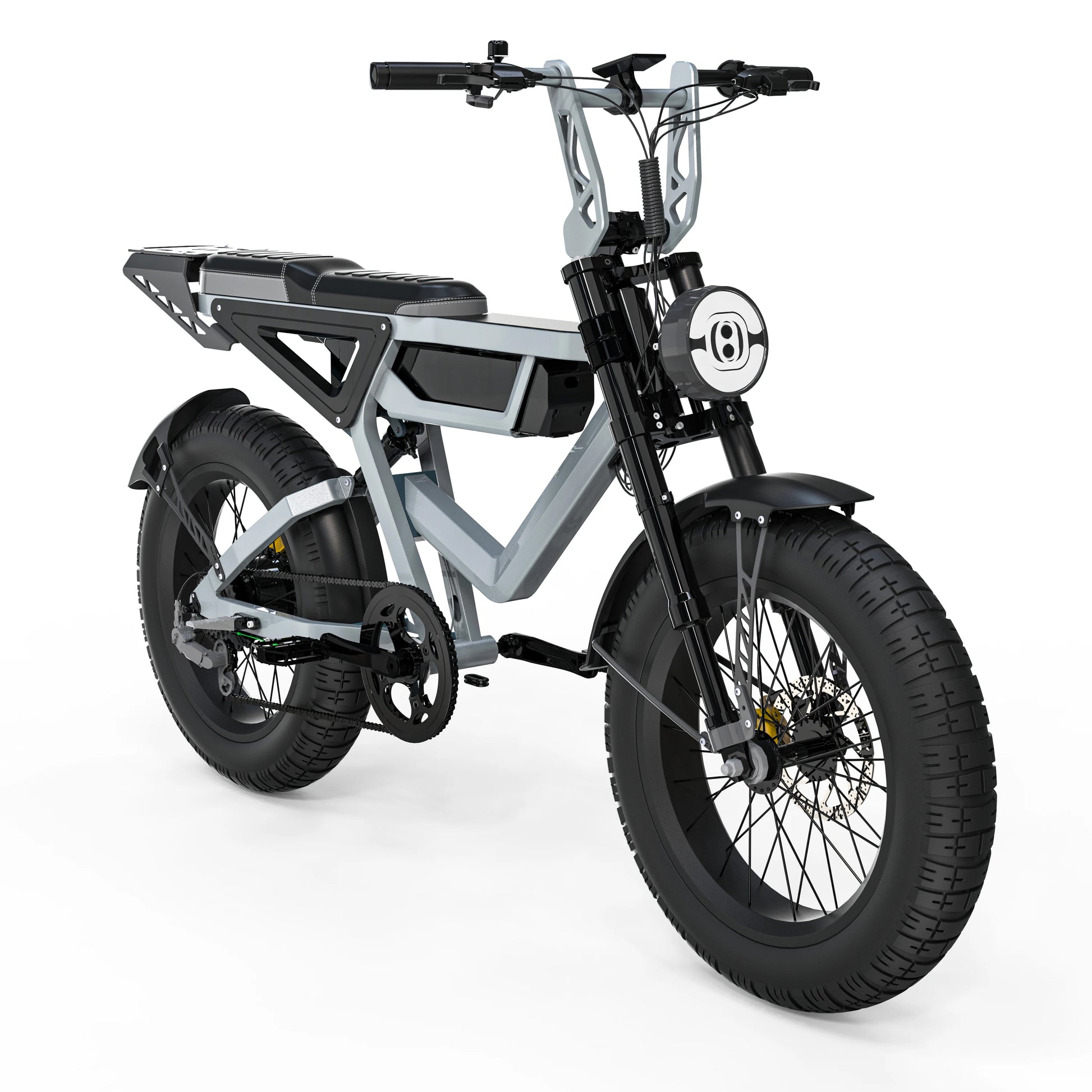 JMT-612234 Adult Electric Dirt Bike 1000W with 20 Inch Fat Tires – City & Mountain Use, Lithium Battery Powered , Top Speed 27.9 mph