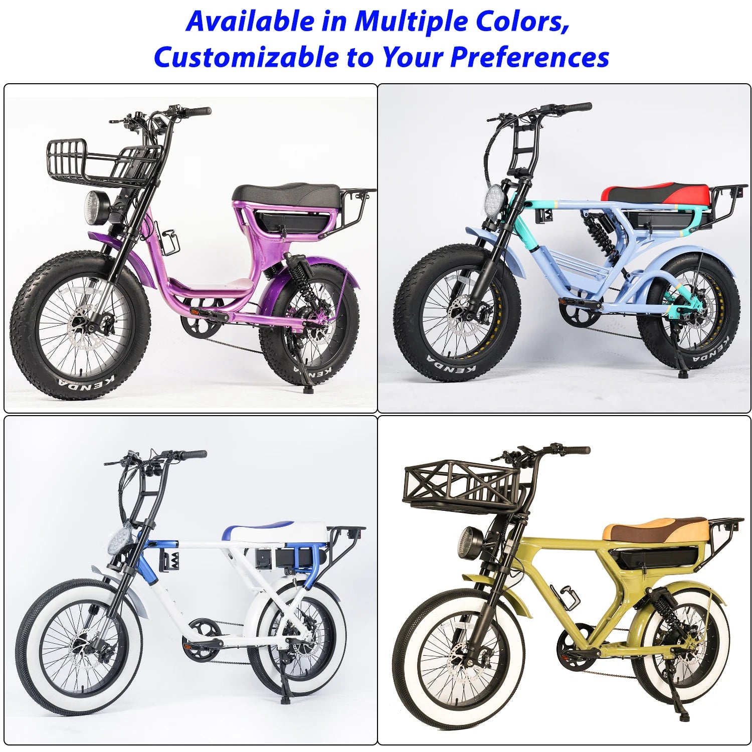 JMT-612234 Adult Electric Dirt Bike 1000W with 20 Inch Fat Tires – City & Mountain Use, Lithium Battery Powered , Top Speed 27.9 mph