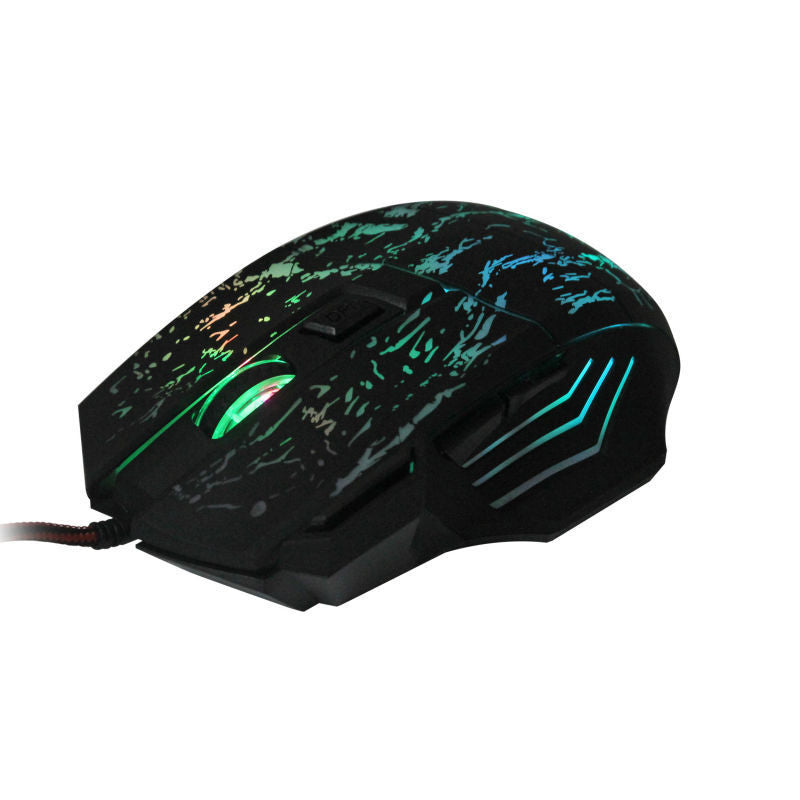 JMT-612298 Wired Gaming Mouse with USB Connection for Enhanced Online Gaming Experience