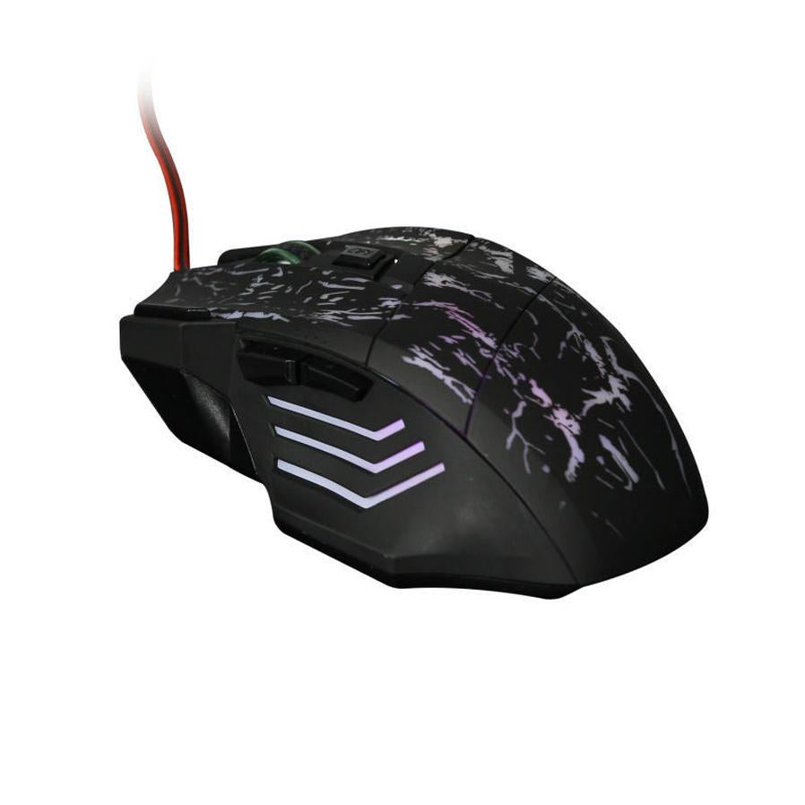 JMT-612298 Wired Gaming Mouse with USB Connection for Enhanced Online Gaming Experience