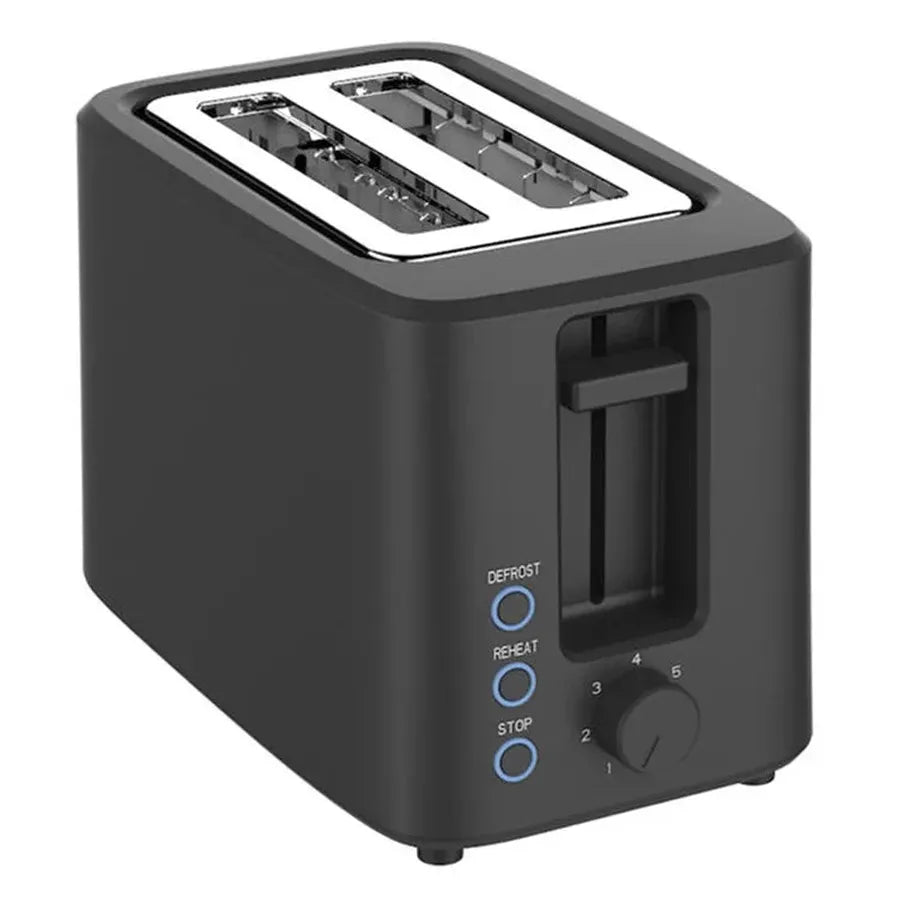 JMT-612426 Two-Slice Electric Toaster with Defrost, Reheat, Cancel Functions and 7-Level Browning Control, 700W, 100V-240V