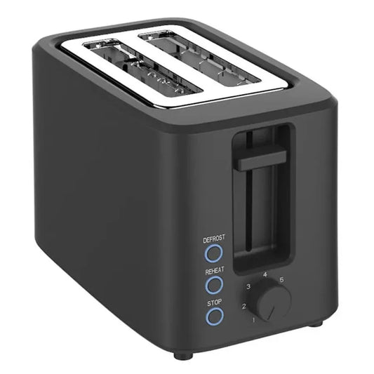 JMT-612426 Two-Slice Electric Toaster with Defrost, Reheat, Cancel Functions and 7-Level Browning Control, 700W, 100V-240V