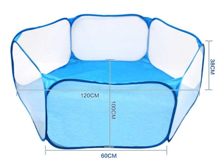JMT-612490 Foldable Baby Play Tent with Waterproof Polyester, Net Walls, and Easy Setup, Perfect for Indoor and Outdoor Play