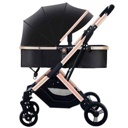 JMT-612490 Lightweight Folding Stroller with Luxury Aluminium Frame for Infants and Toddlers