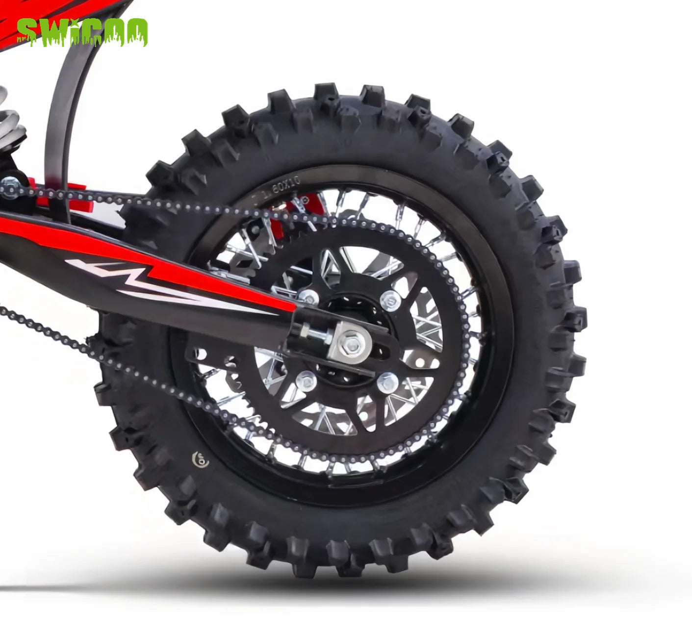 JMT-612554 Electric Motocross Bike 48V 18AH 1800W Lithium Battery Mini Dirt Bike , Top Speed 27.9 mph