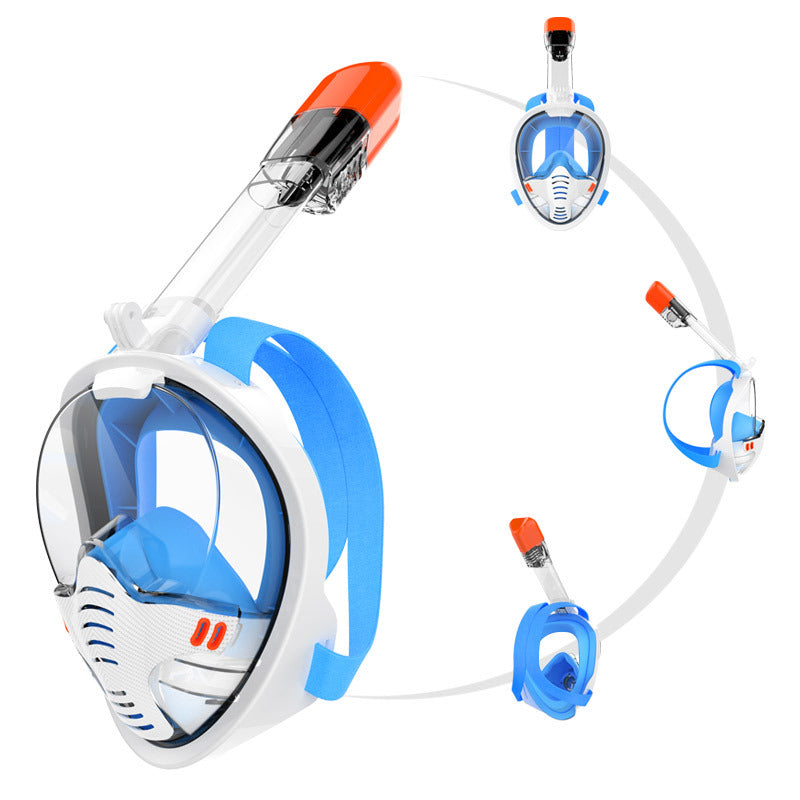 JMT-612554 Full Dry Diving Suit with Integrated Snorkeling Mask for Ultimate Underwater Adventures