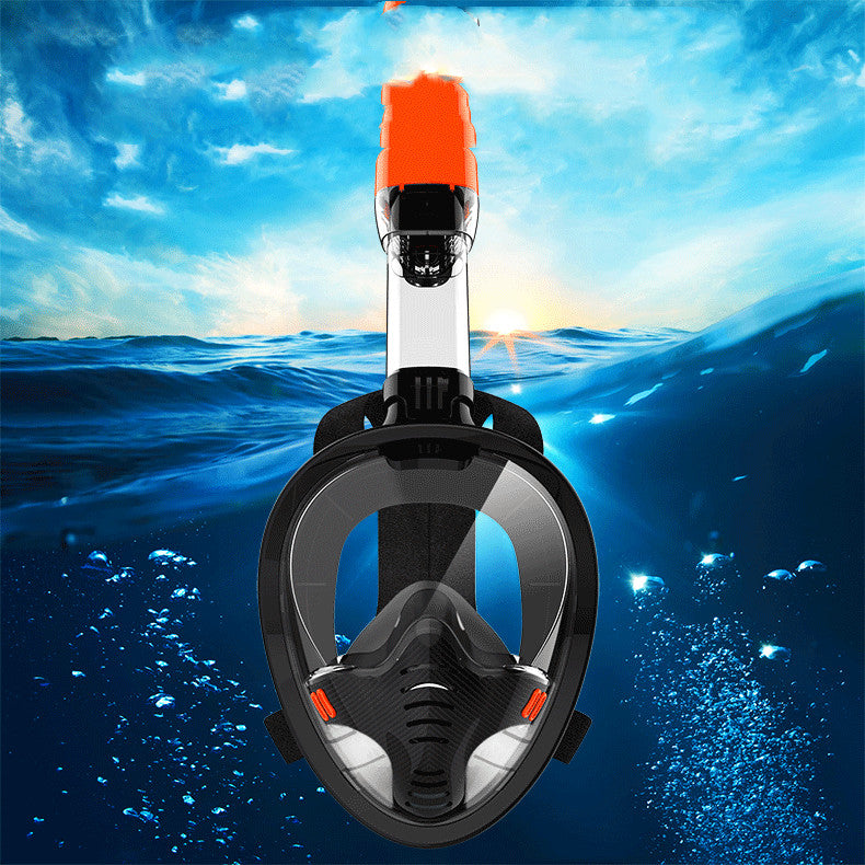 JMT-612554 Full Dry Diving Suit with Integrated Snorkeling Mask for Ultimate Underwater Adventures