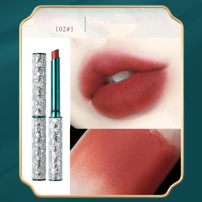JMT-612746 Gold Velvet Lipstick - Long-Lasting, Cup-Friendly Formula, Multivitamin Enriched, Multiple Colors Available