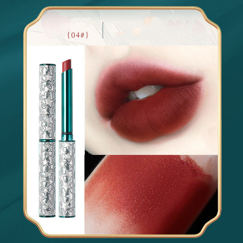 JMT-612746 Gold Velvet Lipstick - Long-Lasting, Cup-Friendly Formula, Multivitamin Enriched, Multiple Colors Available