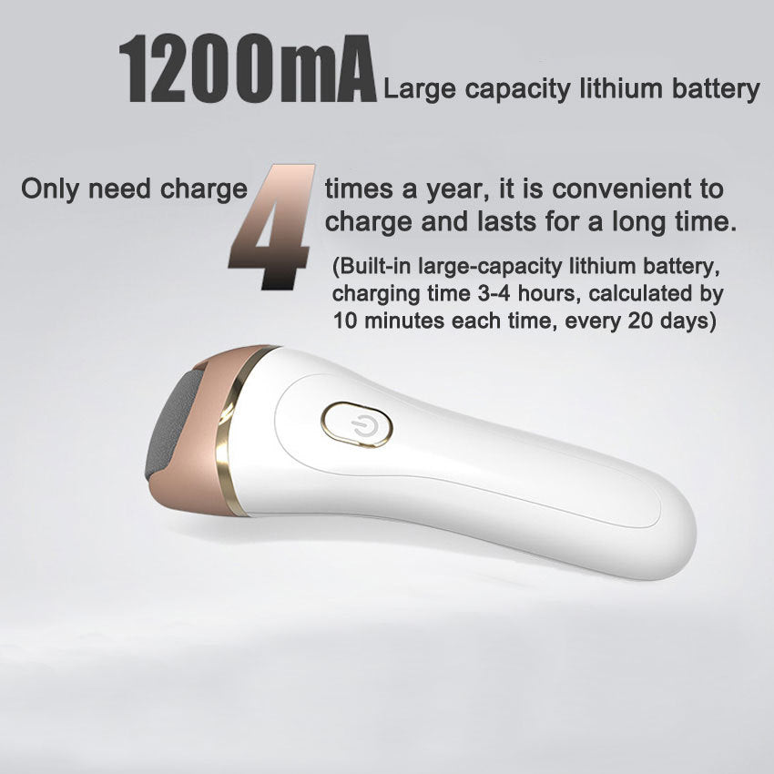 JMT-612874 Electric Foot Grinder with USB Charging - Wear-Resistant, Stylish Design, and Anti-Skid Handle