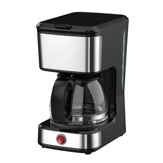 JMT-613450 5-Cup Drip Coffee Maker with Clear Water Level Indicator for Ground Coffee and Coffee Pot