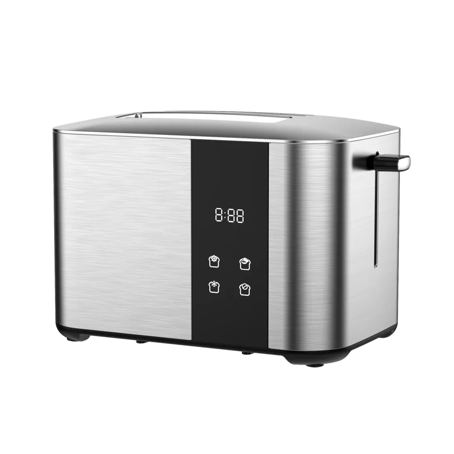 JMT-613578 Digital Touch Screen 2-Slice Toaster with Adjustable Settings