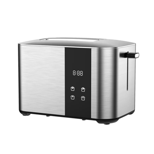 JMT-613578 Digital Touch Screen 2-Slice Toaster with Adjustable Settings