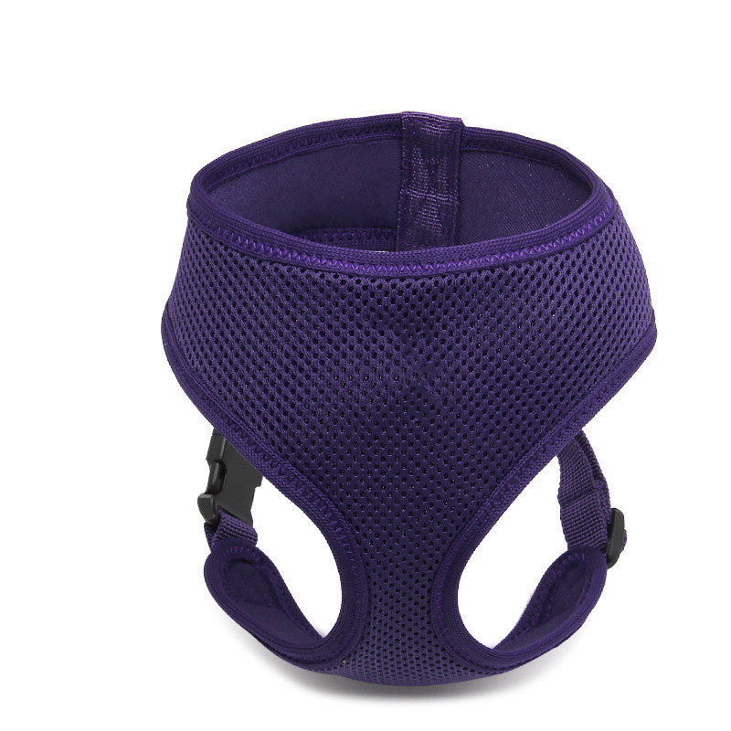 JMT-613962 Breathable Soft Dog Chest Strap with Reinforced Design - Multiple Sizes Available