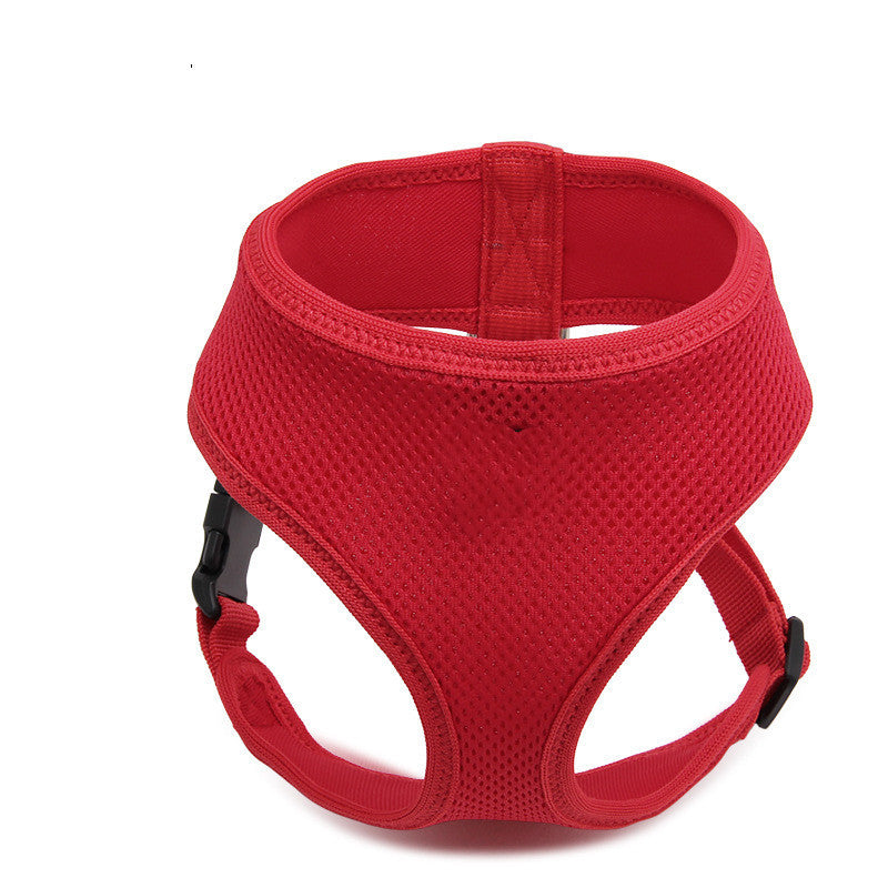 JMT-613962 Breathable Soft Dog Chest Strap with Reinforced Design - Multiple Sizes Available