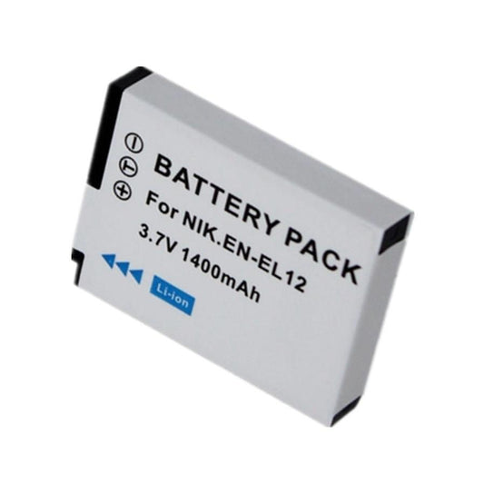 JMT-613962 Rechargeable Lithium Battery for Digital Cameras - Model EN-EL12, 1400mAh, Compact Design