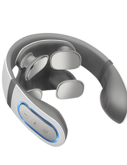 JMT-614026 4D Shiatsu Wireless Neck Massager for Pain Relief, Stiff Neck Therapy with 6 Modes and 20 Intensity Settings