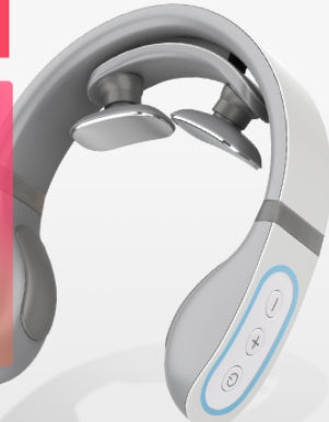 JMT-614026 4D Shiatsu Wireless Neck Massager for Pain Relief, Stiff Neck Therapy with 6 Modes and 20 Intensity Settings