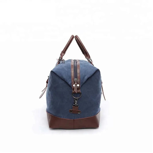 JMT-614026 Vintage Cotton Canvas Duffle Bag for Weekend Travel - Stylish and Practical Design