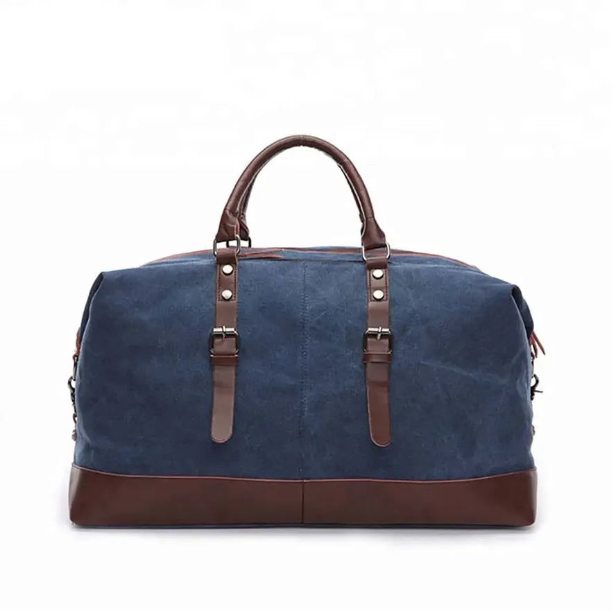 JMT-614026 Vintage Cotton Canvas Duffle Bag for Weekend Travel - Stylish and Practical Design