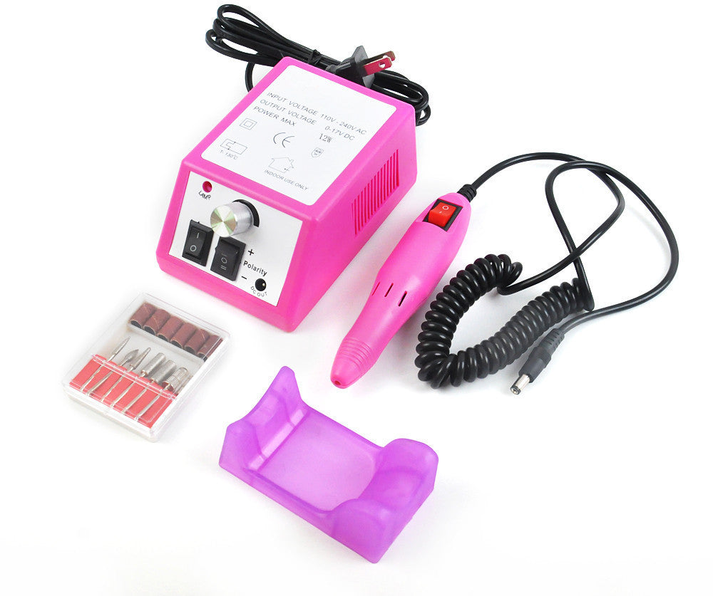 JMT-614090 Electric Nail Polisher Set with 35000 RPM, Lightweight Design, Versatile for Nail Art and Crafting