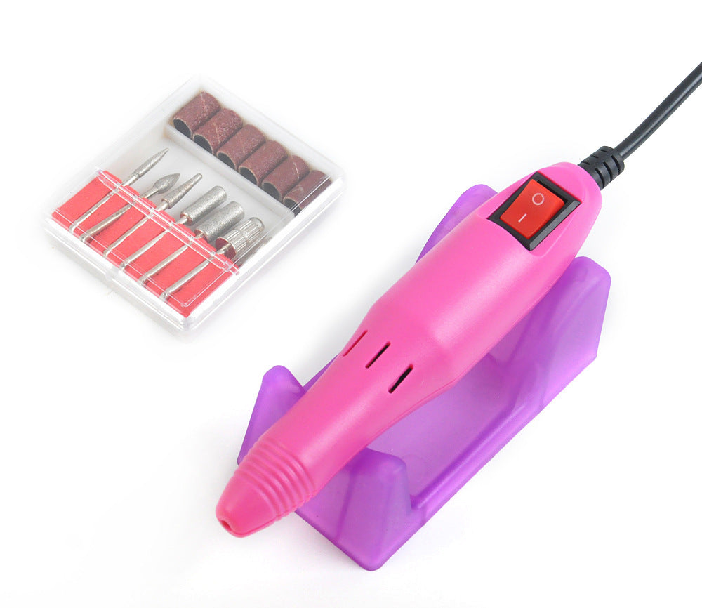 JMT-614090 Electric Nail Polisher Set with 35000 RPM, Lightweight Design, Versatile for Nail Art and Crafting
