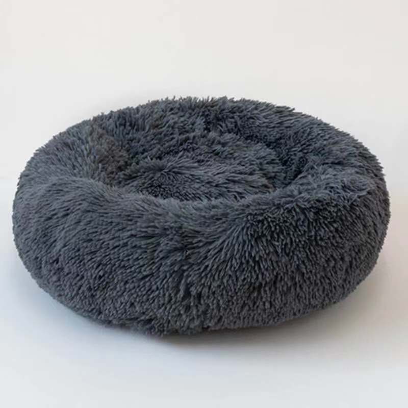 JMT-614090 Plush Washable Round Pet Nest for Comfortable Sleep - Multiple Sizes Available
