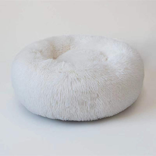 JMT-614090 Plush Washable Round Pet Nest for Comfortable Sleep - Multiple Sizes Available