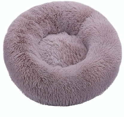 JMT-614090 Plush Washable Round Pet Nest for Comfortable Sleep - Multiple Sizes Available
