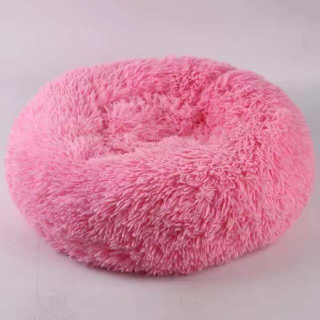 JMT-614090 Plush Washable Round Pet Nest for Comfortable Sleep - Multiple Sizes Available