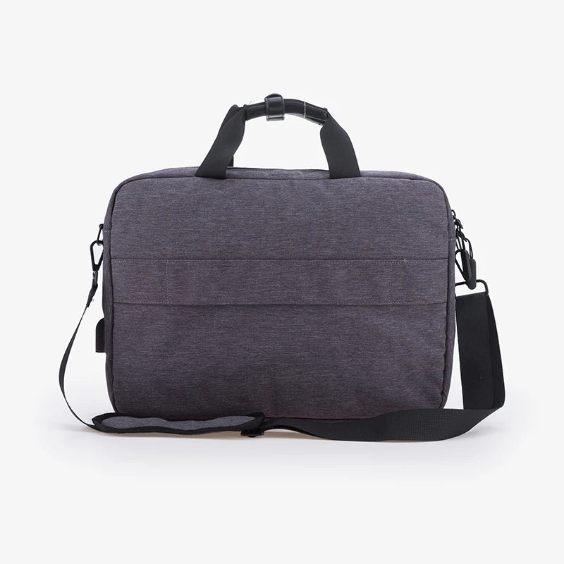 JMT-614602 Men's Casual Laptop Messenger Bag - Durable Nylon Crossbody Shoulder Briefcase