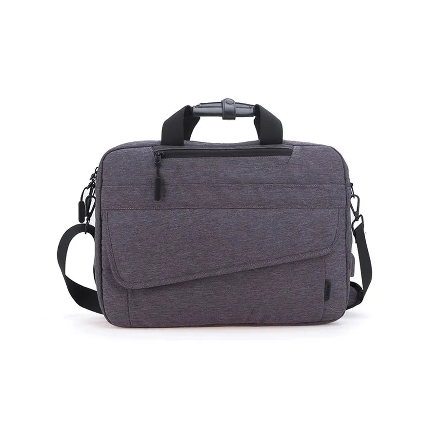 JMT-614602 Men's Casual Laptop Messenger Bag - Durable Nylon Crossbody Shoulder Briefcase