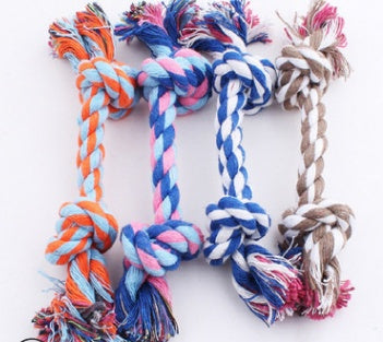 JMT-614922 Durable Cotton Rope Knot Toy for Dogs - Perfect for Chewing and Playtime