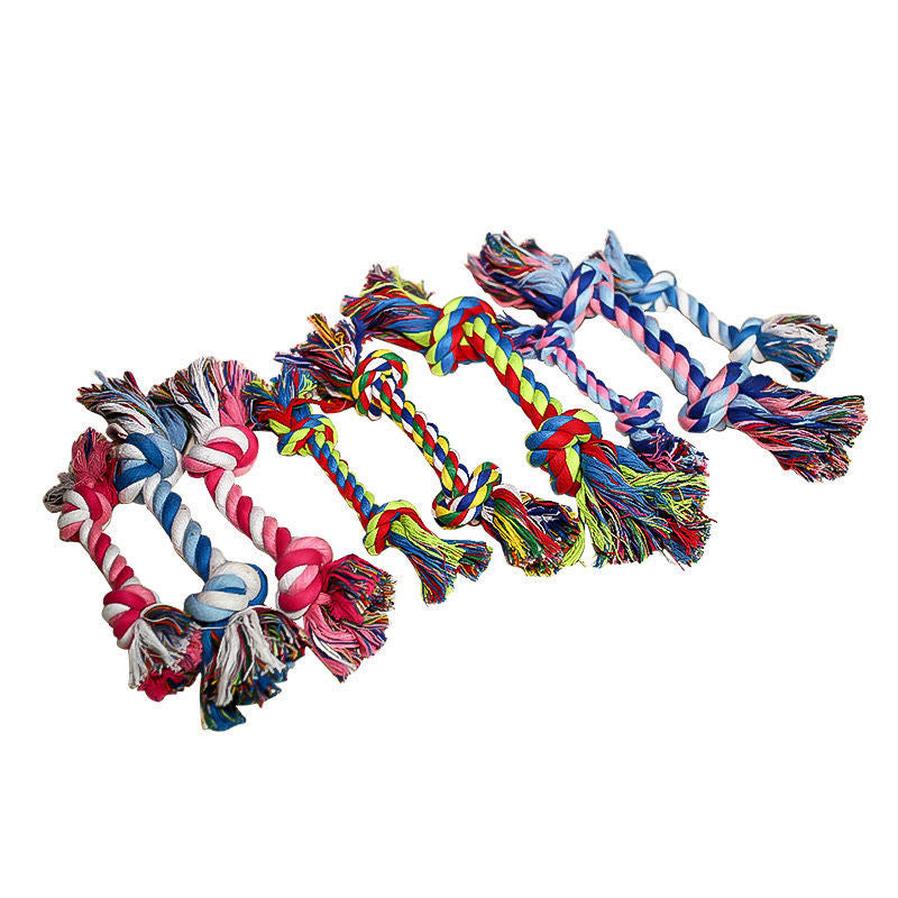 JMT-614922 Durable Cotton Rope Knot Toy for Dogs - Perfect for Chewing and Playtime