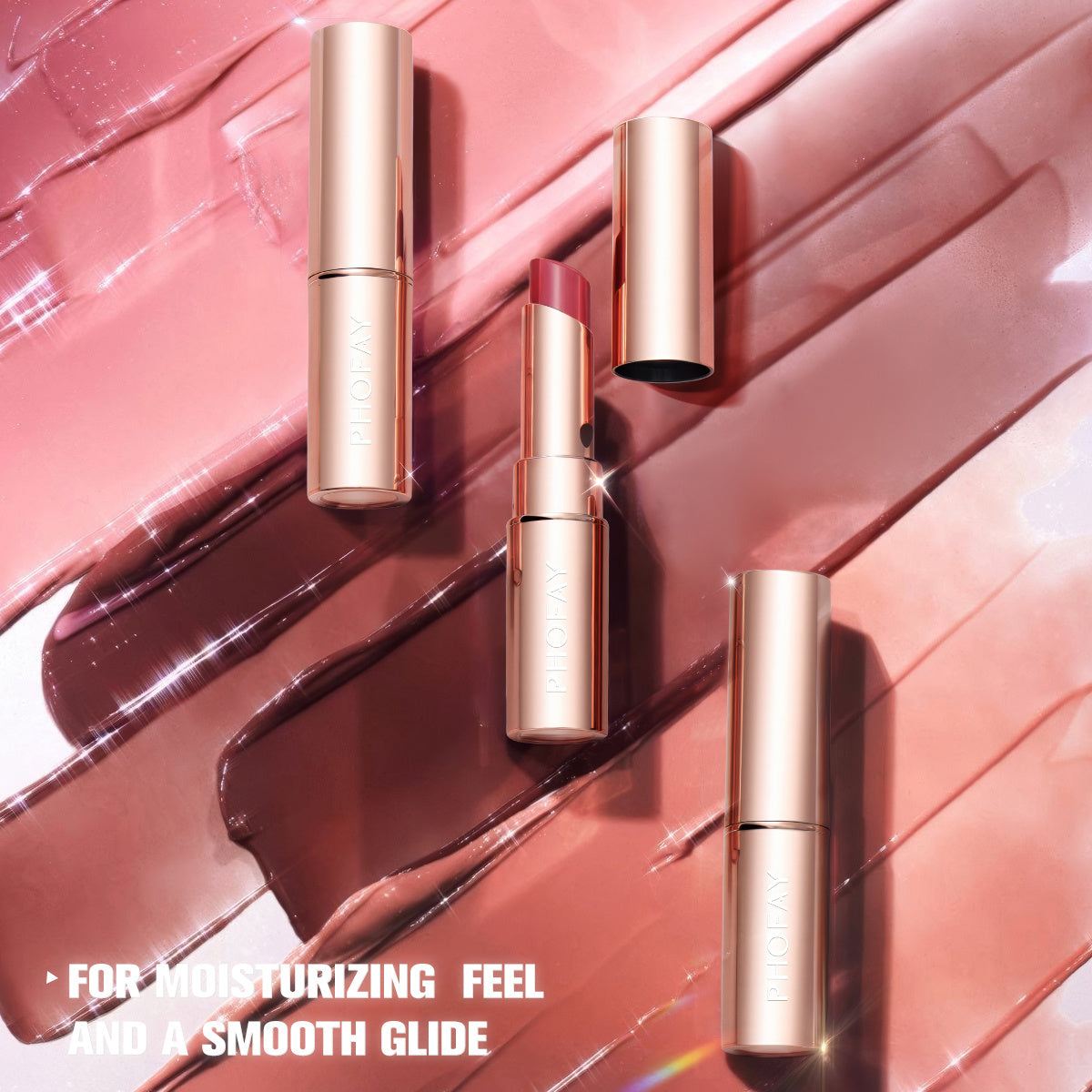 JMT-615050 Hydrating Long-Wear Moisturizing Lipstick - 3.5g