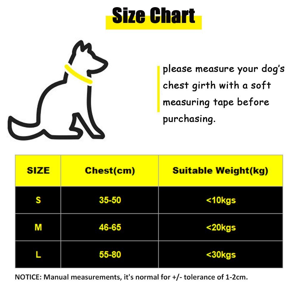 JMT-615114 Adjustable Nylon Chest Harness for Medium and Large Dogs with Padded Comfort and Sturdy Metal Clasp