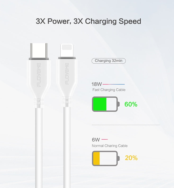 JMT-615114 High-Speed USB-C to Lightning Charging Cable