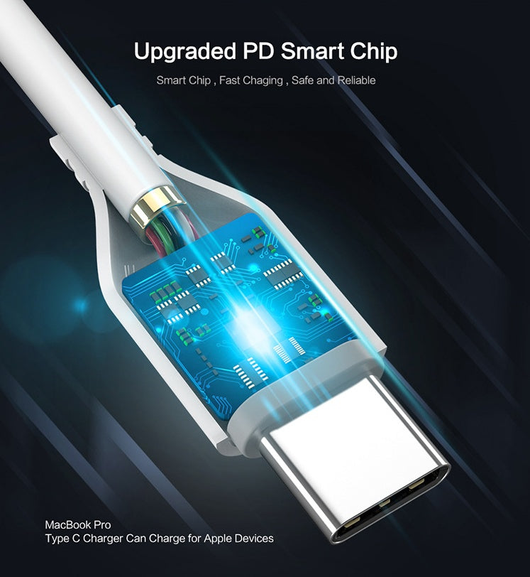 JMT-615114 High-Speed USB-C to Lightning Charging Cable
