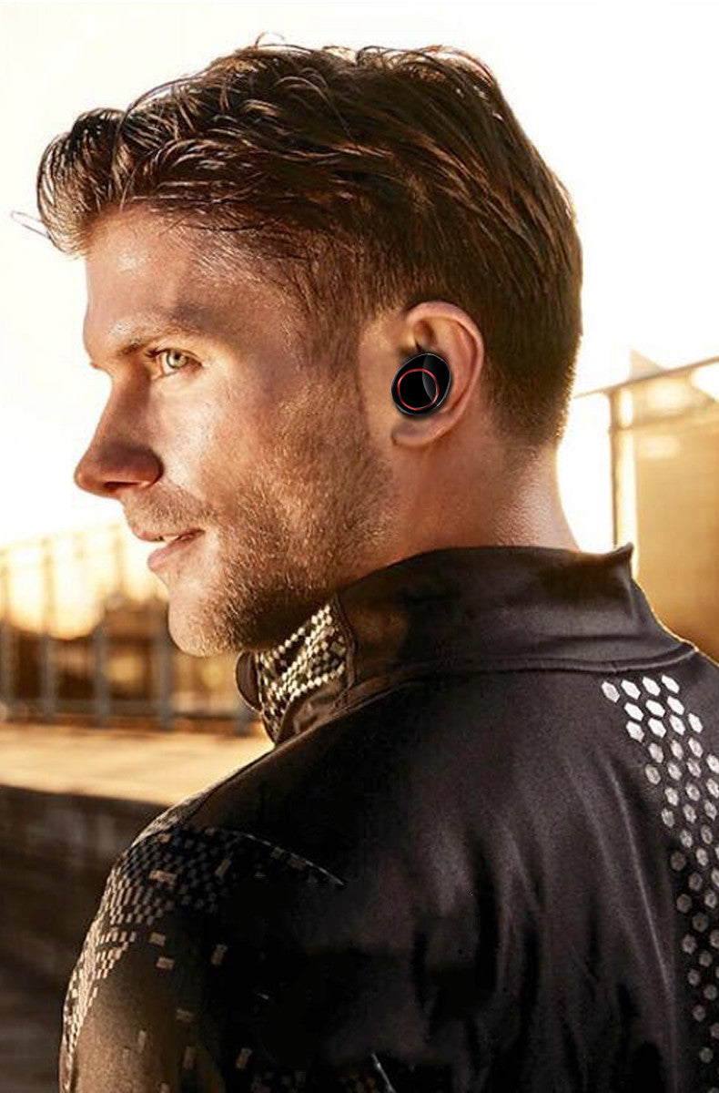 JMT-615434 X11 Bluetooth Headset with Touch Control and Waterproof Design, Hi-Fi Sound, and Wireless Charging Box