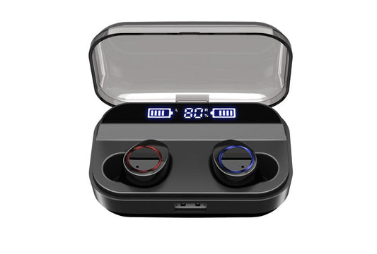 JMT-615434 X11 Bluetooth Headset with Touch Control and Waterproof Design, Hi-Fi Sound, and Wireless Charging Box