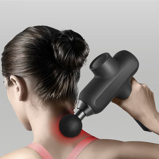 JMT-615562 Rechargeable Muscle Relaxation Massager with 6 Massage Heads and 5 Speed Settings