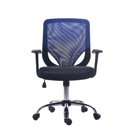 JMT-615690 Ergonomic Mesh Office Chair with Fabric Cushion and Modern Design for Comfortable Seating
