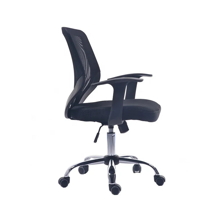 JMT-615690 Ergonomic Mesh Office Chair with Fabric Cushion and Modern Design for Comfortable Seating
