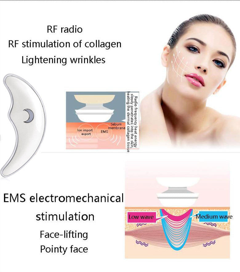 JMT-616330 Little Dolphin Facial Spa Device - Compact ABS Beauty Equipment with 350mAh Battery, 45°C Working Temperature, Ideal for Skincare Routine