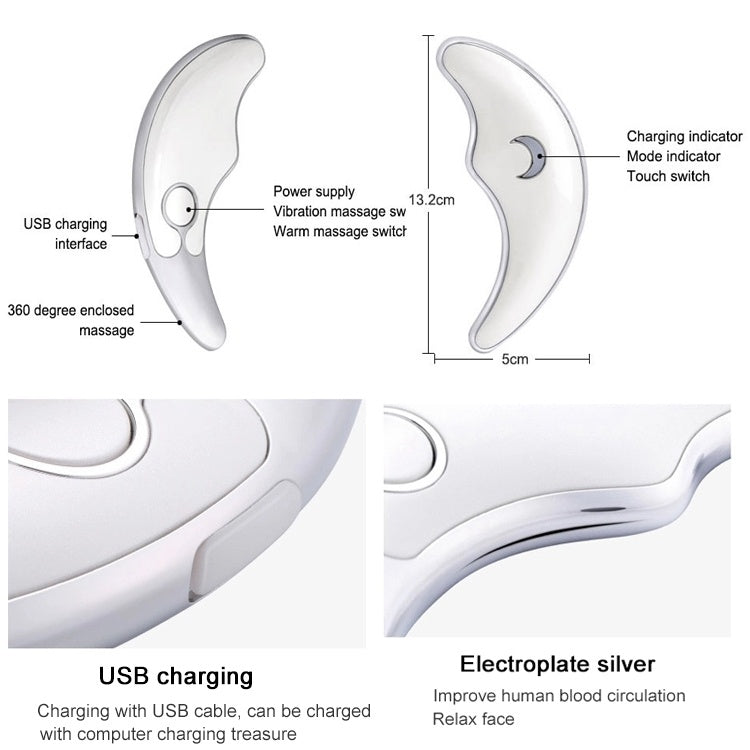 JMT-616330 Little Dolphin Facial Spa Device - Compact ABS Beauty Equipment with 350mAh Battery, 45°C Working Temperature, Ideal for Skincare Routine