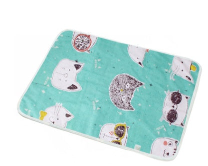 JMT-616394 Waterproof Pet Diaper Pad - Washable, Reusable Training Mat for Dogs and Cats with Absorbent Layers and Non-Leak Base