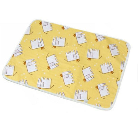 JMT-616394 Waterproof Pet Diaper Pad - Washable, Reusable Training Mat for Dogs and Cats with Absorbent Layers and Non-Leak Base